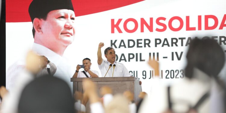 Sekjen Gerindra Ajak Kader Menangkan Prabowo dengan Tenang dan Santun